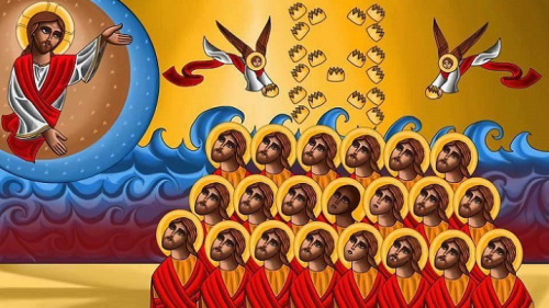 21 copti svetii